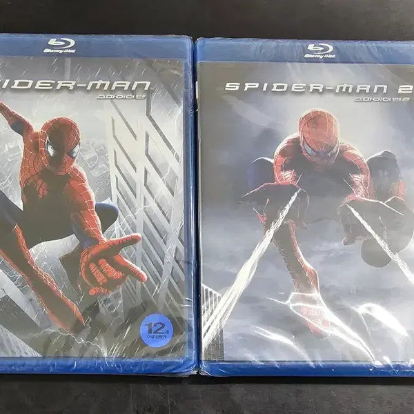 [BUNJANG] Spider-Man 1 & 2 Blu-ray (Sealed) / 스파이더맨1,2 블루레이 미개봉팝니다