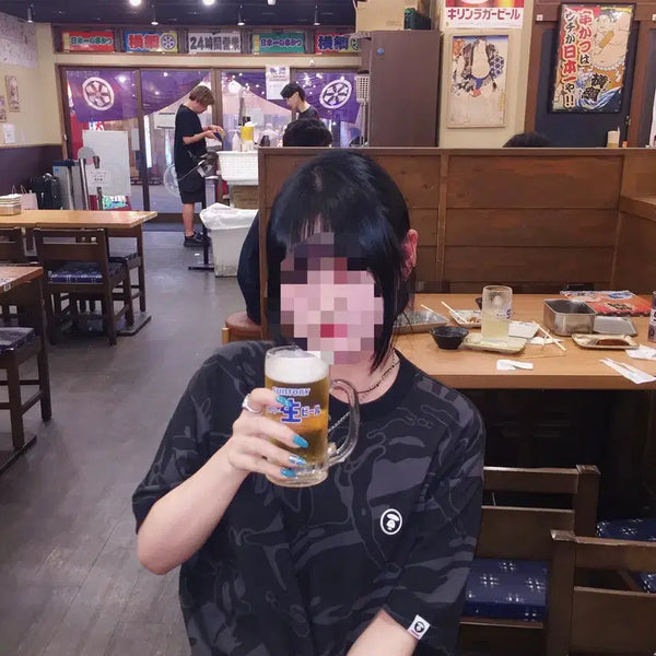 [BUNJANG] A Bathing Ape Camo Short Sleeve T-Shirt Size M / 에이프 카모 반팔 M