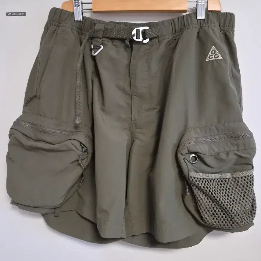 [BUNJANG] Nike ACG Cargo Shorts Snowgrass Medium Olive XL / 나이키 ACG 카고 쇼츠 스노우 그래스 미디움 올리브 사이즈 XL