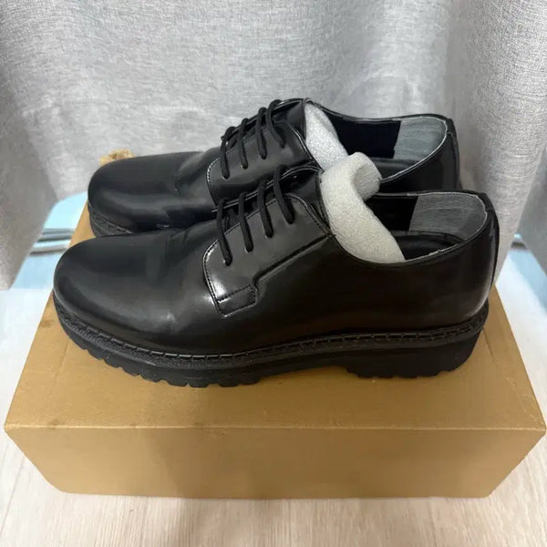 [BUNJANG] BySlim 7cm Height Increasing Derby Shoes, Box Calfskin, Size 270-275 / 바이슬림 [BOX소가죽]7cm키높이수제화 더비슈즈 270 275