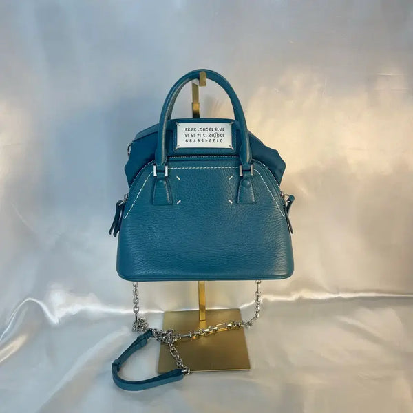 [BUNJANG] Maison Margiela 5AC Tote Bag Small Teal / 메종 마르지엘라 5AC 토트백 스몰 청록색 A급