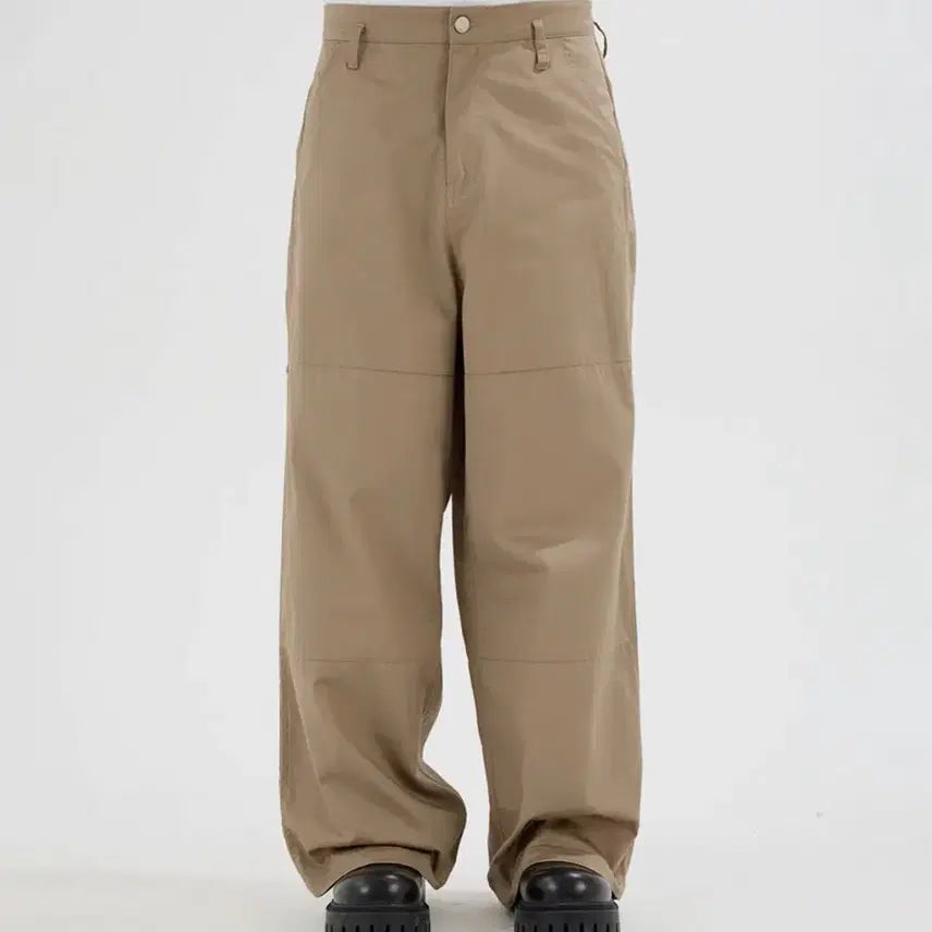 [BUNJANG] IEY PANI SIDE TUCK PANTS Beige / 이에이 IEY PANI SIDE TUCK PANTS Beige  M