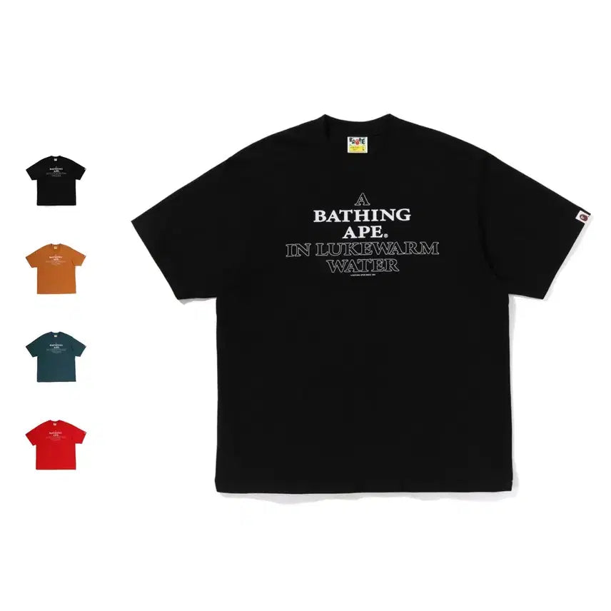 [BUNJANG] Bape Ape Head Relaxed Fit T-Shirt / 베이프 에이프 헤드 릴랙스핏 반팔티