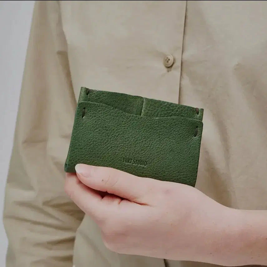 [BUNJANG] YURT NIMO Card Holder Green / 유르트 NIMO 카드지갑 그린 새상품