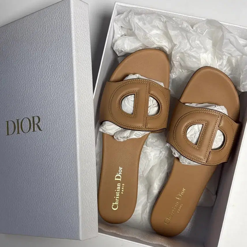 [BUNJANG] Dior Men's B23 Club Slide Sandals Brown / 디올 뮬 클럽 샌들 판매합니다