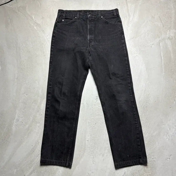[BUNJANG] Levi's 505 Orange Tab Jeans 36/32 Black / [36/32] 90s USA 리바이스 505 오렌지탭 흑청 블랙
