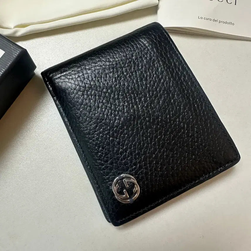 [BUNJANG] Gucci GG Interlocking Bifold Wallet / 구찌 GG 인터로킹 반지갑