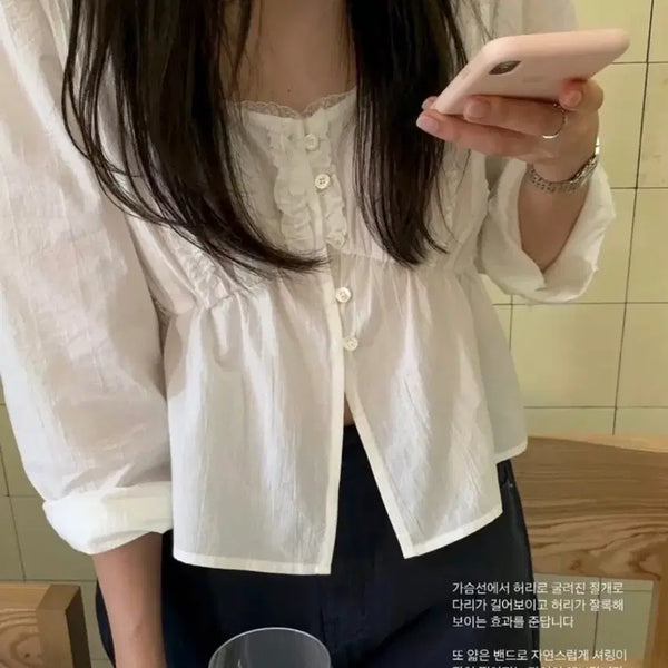 [BUNJANG] Lily Cots Lia Blouse / 릴리코츠 리아 블라우스