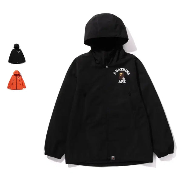 [BUNJANG] BAPE Pointer College Hooded Jacket / 베이프 고 에이프 포인터 컬리지 후드 자켓