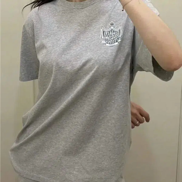 [BUNJANG] Maison Kitsuné Crest Regular Fit T-Shirt Unisex / 메종키츠네 크레스트 레귤러핏 반팔 티셔츠 UNISEX
