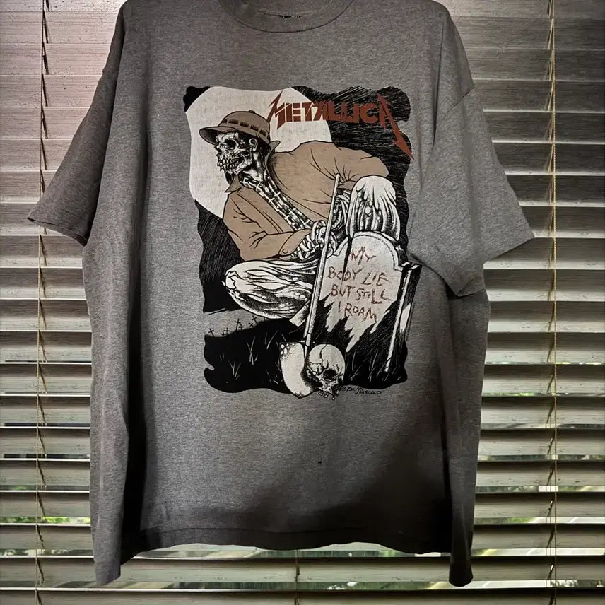 [BUNJANG] Metallica Pushead My Body Lies Band T-Shirt XXL / [XXL] 90s 메탈리카 Pushead My Body Lies 밴드티
