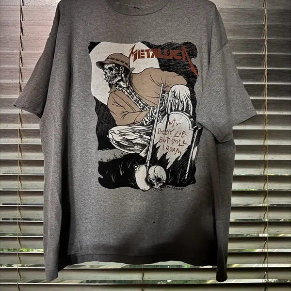 [BUNJANG] Metallica Pushead My Body Lies Band T-Shirt XXL / [XXL] 90s 메탈리카 Pushead My Body Lies 밴드티