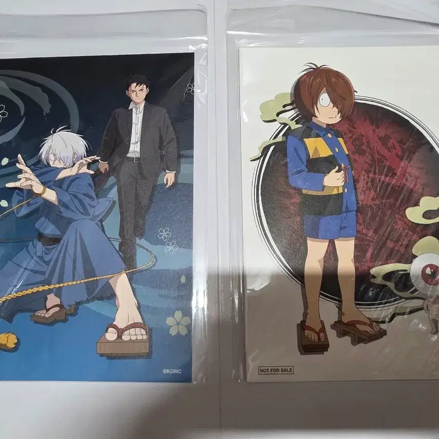 [BUNJANG] Kitaro's Birth Gegege's Mystery Postcard Set, Sticker, Ticket Holder, and Memo Pad / 키타로의 탄생 게게게의 수수께끼 엽서2종, 스티커, 티켓홀더, 떡메모지 판매합니다