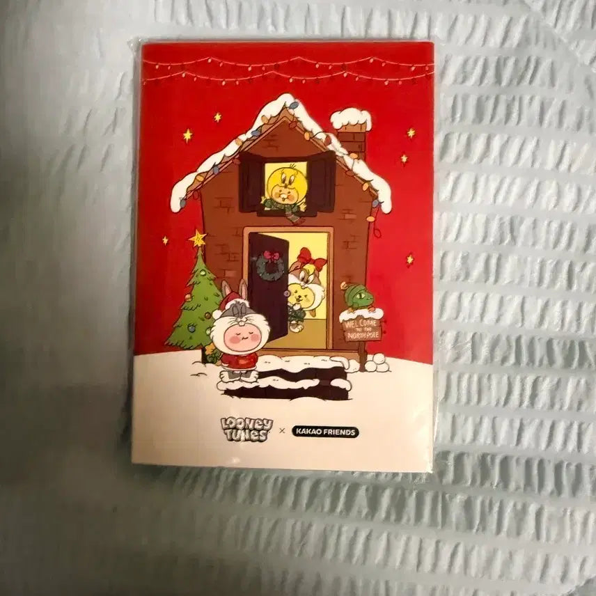 [BUNJANG] Looney Tunes x Kakao Friends Christmas Sticky Notes / 루니툰 카카오프렌즈 크리스마스 점착메모지