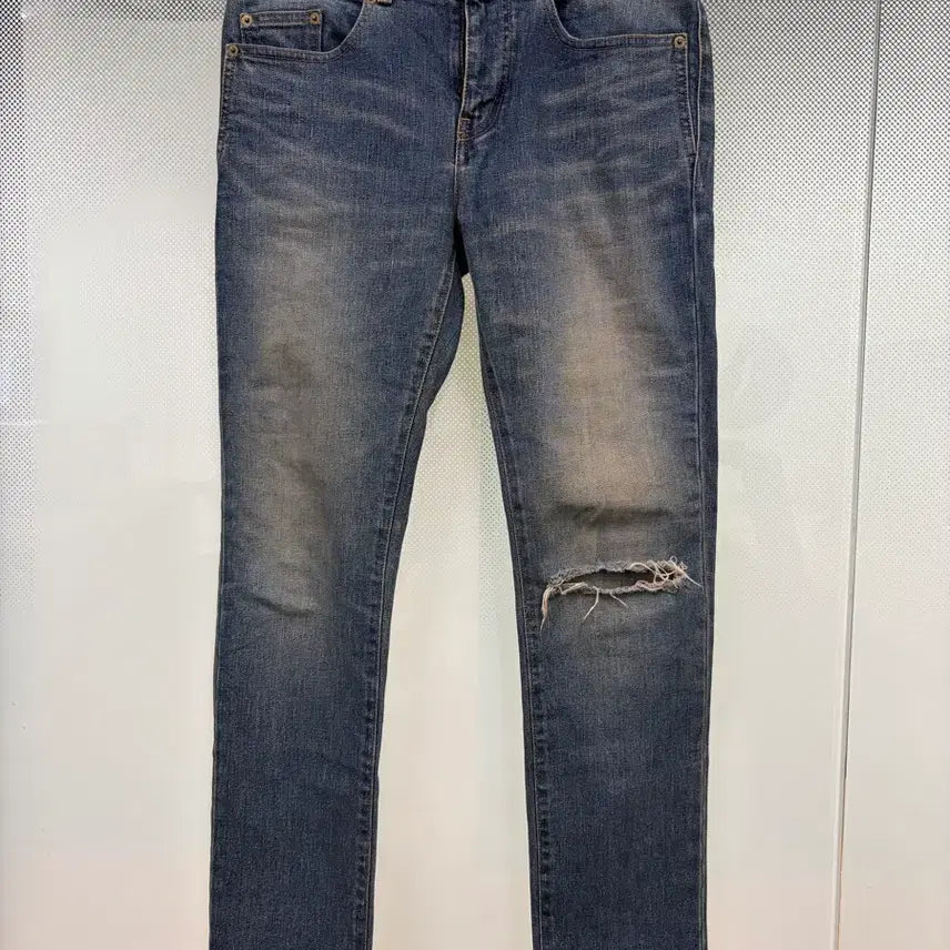 [BUNJANG] Saint Laurent Distressed Jeans Blue Wash Size 29 / 생로랑 중청 디스진 29