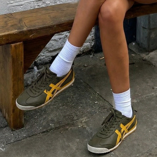 [BUNJANG] Onitsuka Tiger Mexico 66 Green Tiger Yellow / 오니츠카 타이거 멕시코 66 그린 타이거 옐로우