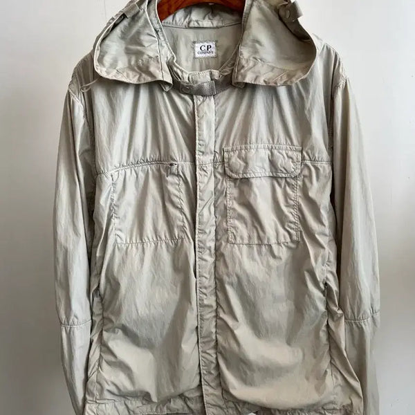 [BUNJANG] CP Company Original Windbreaker Jacket Beige Size 50 / CP컴퍼니 바발막이 자켓(정품)
