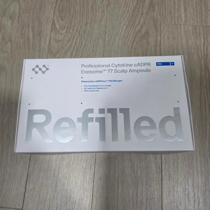 [BUNJANG] Refilled Professional Cytokine cADPR Exosome Scalp Ampoule Set / (새상품)Refilled 프로페셔널 사이토카인 cADPR 엑소좀1세트