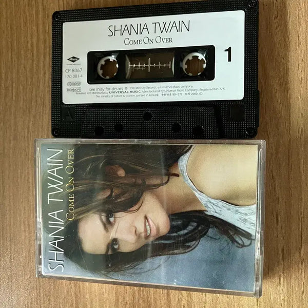 [BUNJANG] Shania Twain Come On Over Cassette Tape / 샤니아 트웨인 COME ON OVER 카세트 테이프