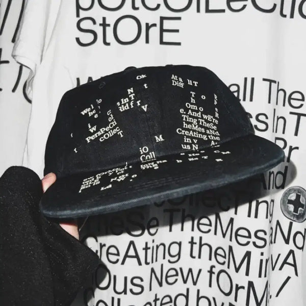 [BUNJANG] Pot Lettering Cap / Pot 레터링 캡 모자