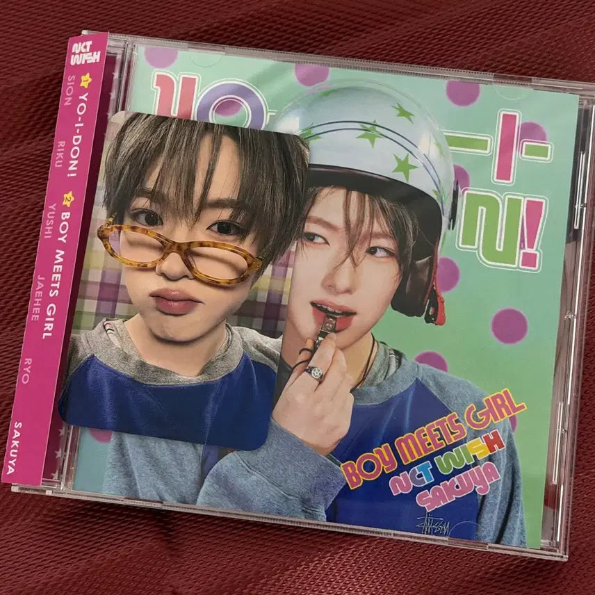 [BUNJANG] NCT WISH Sakuya Individual Version CD + Glasses Photocard / 엔시티위시 사쿠야 개인반CD+안경포카