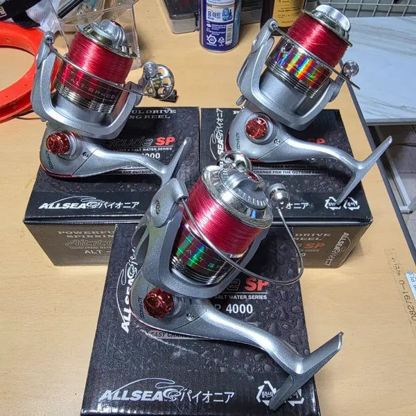[BUNJANG] Olympia Spinning Reel SP 5000 (Set of 3) / 올씨아 스피닝릴 SP 5000 3개