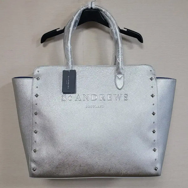 [BUNJANG] St. Andrews Studded Tote Bag / 세인트앤드류스 스터드 장식 토트백 F (새상품)