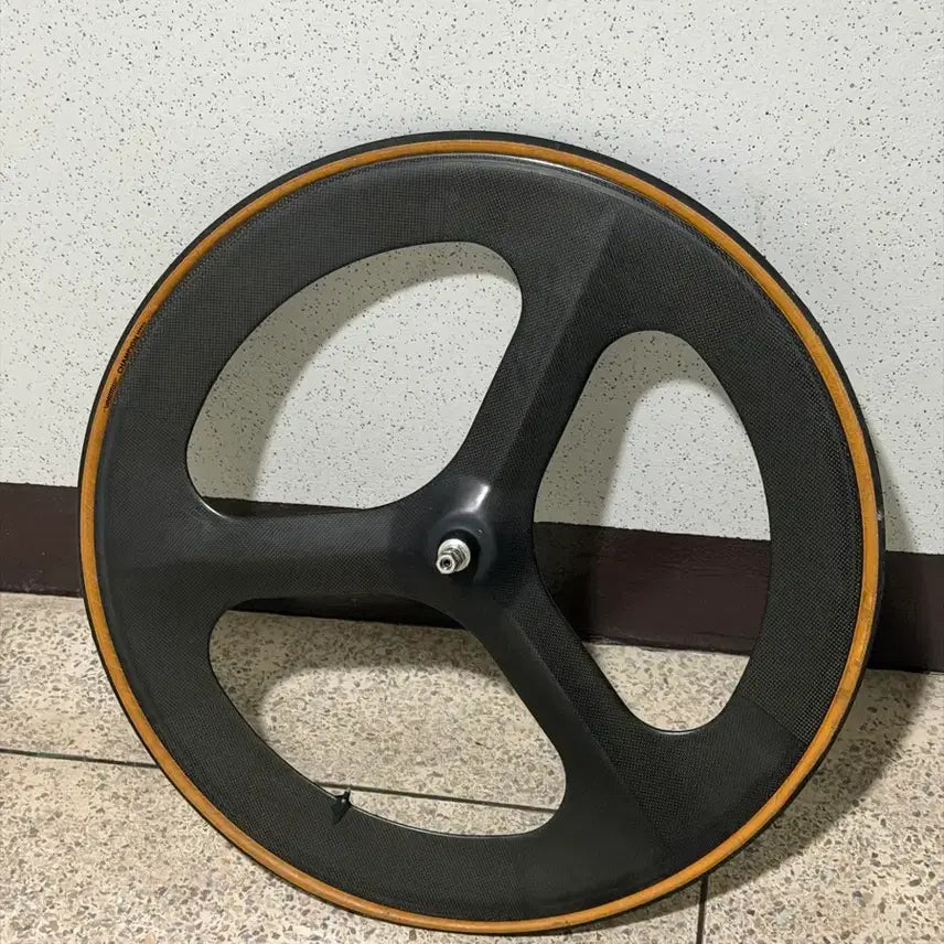 [BUNJANG] Jinbike Carbon Tri-Spoke Front Wheel / 진바이크 카본삼발이 프론트 판/교