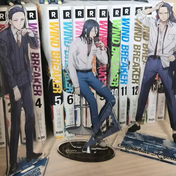 [BUNJANG] Wind Breaker Manga Complete Set Volumes 1-14 / 윈드브레이커 만화책 1~14 전권, 스기시타 굿즈 일괄판매