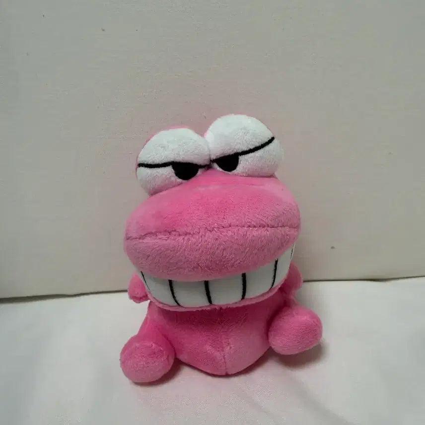 [BUNJANG] Crayon Shin-chan Chocobi Waniyama-san Pink Plush Keyring / 짱구 초코비 와니야마상 핑크 인형 키링