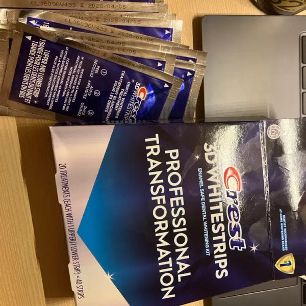 [BUNJANG] Crest 3D White Professional Transformation Whitestrips / 크레스트 3D 화이트 스트립 프로페셔널 트랜스포메이션