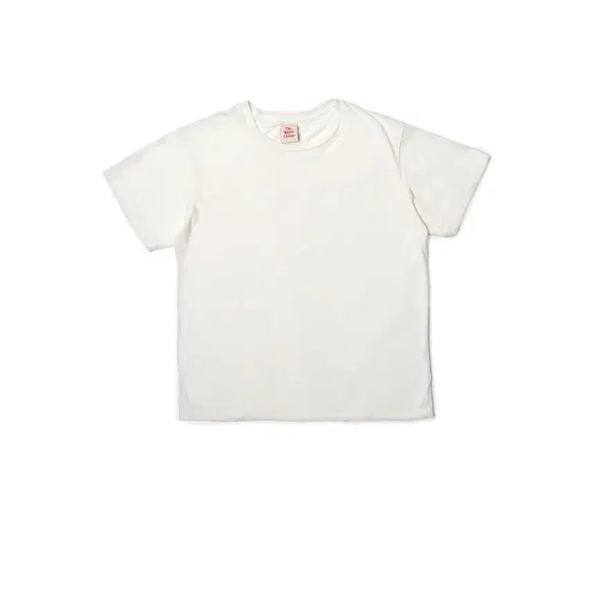 [BUNJANG] RUECOMZ Blank T-Shirt Slim Fit Ivory / [3]뤡코즈 블랭크 티셔츠 슬림 아이보리