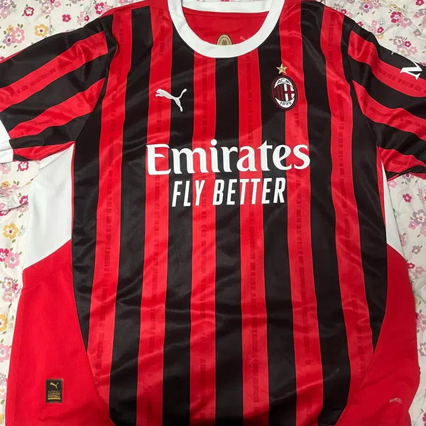 [BUNJANG] Puma AC Milan 24/25 Season Home Jersey Red Black / 푸마 AC밀란 24/25 시즌 홈 저지 레드 블랙(쌔거)