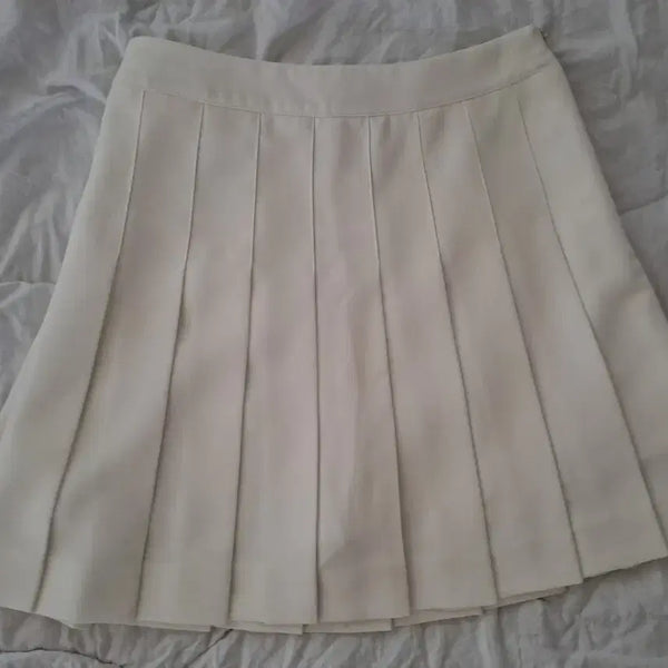 [BUNJANG] Tennis Skirt Ivory Pleated Casual / 테니스 스커트 아이보리 26