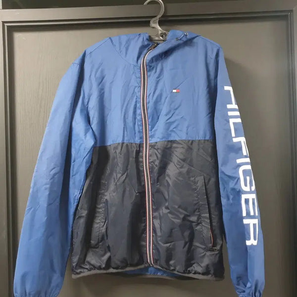 [BUNJANG] Tommy Hilfiger Authentic Windbreaker Navy/Blue Size 105 / 타미힐피거 정품 바람막이 105사이즈 판매합니다