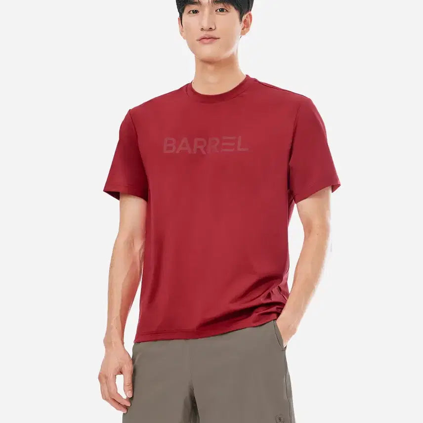 [BUNJANG] Barrel Short Sleeve Rash Guard Top (New, Size 100) / 배럴 반팔 래쉬가드 상의 (새상품/100)