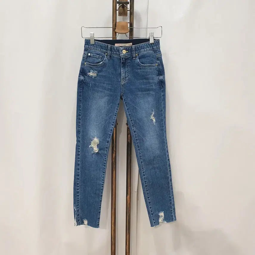 [BUNJANG] Guess Women's Skinny Jeans with Waistband / (kk70168)게스 여성 허리밴딩 스키니 청바지 27