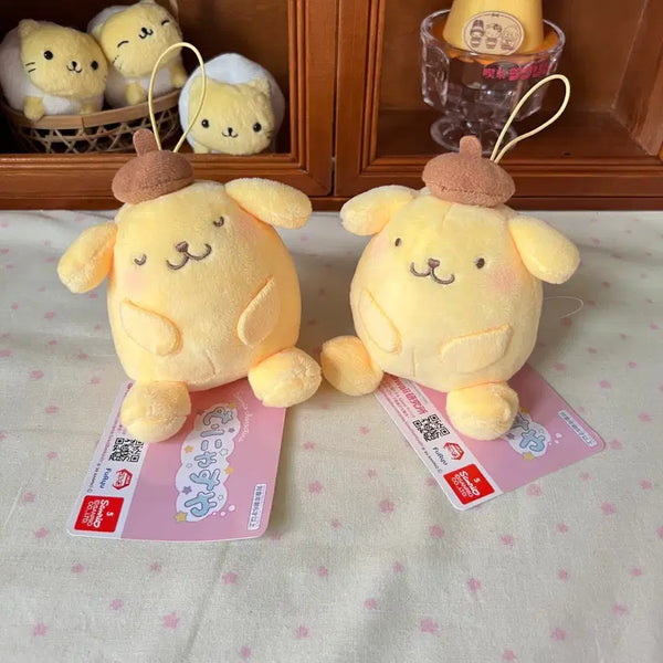[BUNJANG] Sanrio Pompompurin Doll Keyring / 산리오 폼폼푸린 인형 키링
