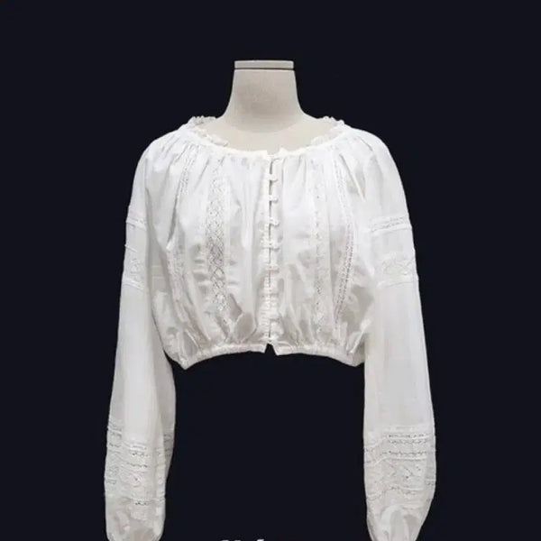 [BUNJANG] Fletta Lace Blouse / fletta 플레따 레이스 블라우스