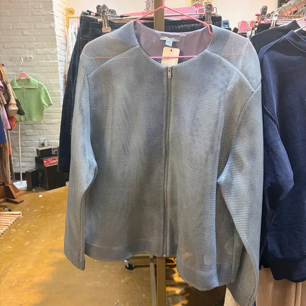 [BUNJANG] COS Silver Mesh Jacket / 코스 실버 메쉬 재킷