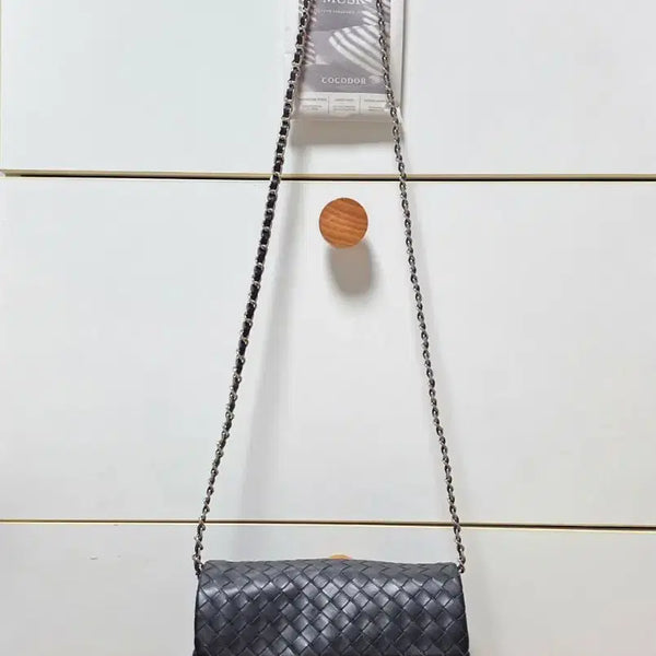 [BUNJANG] Bottega Veneta Intrecciato Flap Clutch Bag / 보테가베네타 정품 인트레아치토 플랩 클러치백