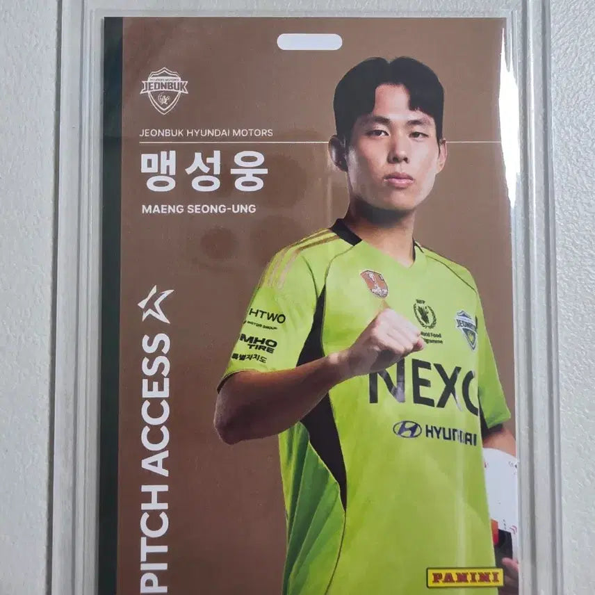 [BUNJANG] Panini 2026 K League Maeng Seong-ung Pitch Access Bronze Card / 2026 k리그 파니니 맹성웅 Pitch Access 브론즈 전북현대