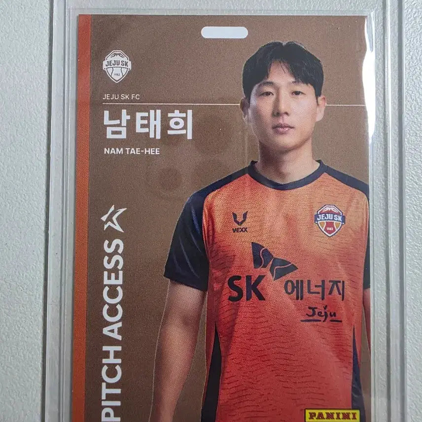 [BUNJANG] 2026 K League Nam Tae-hee Pitch Access Bronze Card / 2026 k리그 파니니 남태희 Pitch Access 브론즈 제주skfc