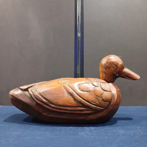 [BUNJANG] Vintage Wooden Duck Figurine / 나무오리(목안)
