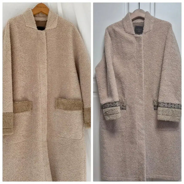 [BUNJANG] Thursday Island Faux Shearling Coat / 써스데이아일랜드  인조 무스탕s