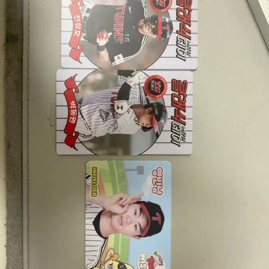 [BUNJANG] LG Twins Photocard (Classic, Wishcat) / 엘지트윈스 포카 (클래식, 위시캣)