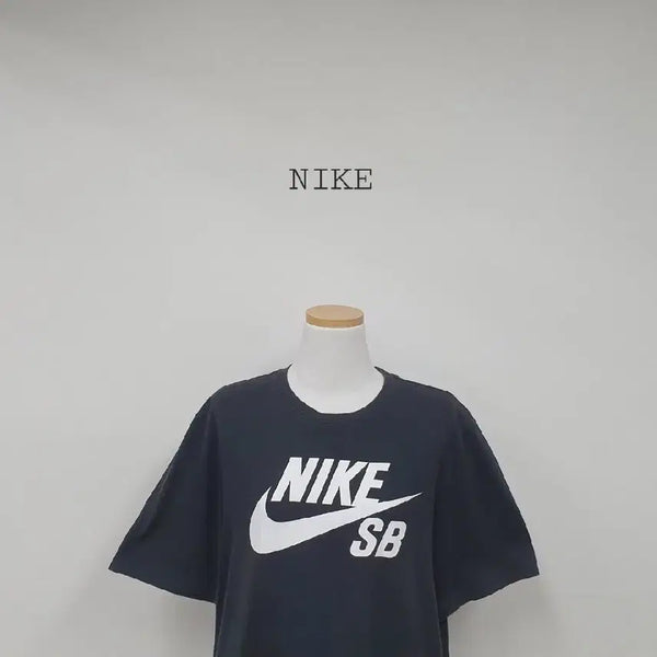 [BUNJANG] Nike SB Black Big Logo Dry-Fit T-Shirt / 세일)No.26071803 나이키 SB 반팔티 검정
