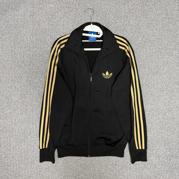 [BUNJANG] Adidas Firebird Track Top - Black Gold / 아디다스 파이어버드 져지 블랙 골드 90 트랙탑 검금