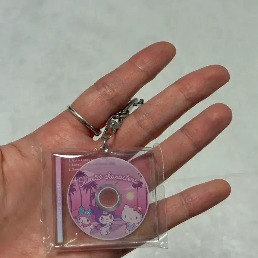 [BUNJANG] Sanrio Characters CD Keyring / 산리오 캐릭터즈 CD 키링 새상품