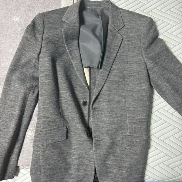 [BUNJANG] Theory Men's Grey Suit Jacket / 띠어리 남성 정장 재킷 그레이
